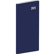 NOTIQUE Pocket diary Blue 2025, monthly planner, 8 × 18 cm - Planner
