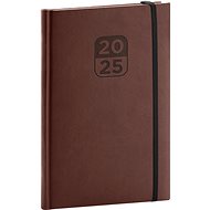 NOTIQUE Weekly diary Aprint Top 2025, brown, 15 × 21 cm - Planner
