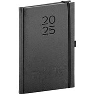 NOTIQUE Weekly diary Vellum 2025, black, 15 × 21 cm - Planner