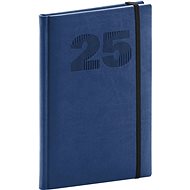 NOTIQUE Weekly diary Vivella Top 2025, blue, 15 × 21 cm - Planner