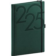 NOTIQUE Weekly diary Ajax 2025, green, 15 × 21 cm - Planner