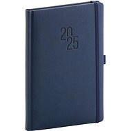 NOTIQUE Weekly diary Diamante 2025, blue, 15 × 21 cm - Planner