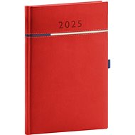 NOTIQUE Weekly diary Tomy 2025, red-blue, 15 × 21 cm - Planner