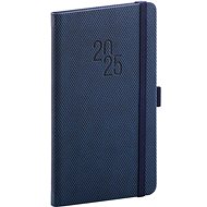 NOTIQUE Pocket diary Diamante 2025, blue, 9 × 15,5 cm - Planner