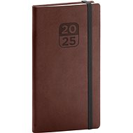 NOTIQUE Pocket diary Aprint Top 2025, brown, 9 × 15,5 cm - Planner