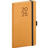 NOTIQUE Pocket diary Vellum 2025, orange, 9 × 15,5 cm - Planner
