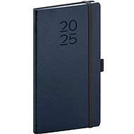 NOTIQUE Pocket diary Vellum 2025, blue, 9 × 15,5 cm - Planner