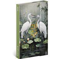 NOTIQUE Weekly magnetic diary Birds 2025, 13 × 21 cm - Planner