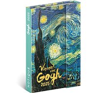 NOTIQUE Weekly magnetic diary Vincent van Gogh 2025, 11 × 16 cm - Planner