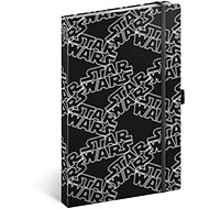 Notique Notes Star Wars Black lined, 13 × 21 cm - Journal