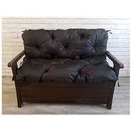 Quilted seating JONAS black - Cushion