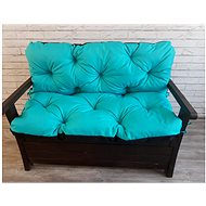 Quilted seating JONAS turquoise - Cushion