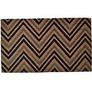 M. A. T. Group szőnyeg PVC + kókuszdió 45 × 75 cm Zigzag - Lábtörlő