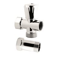 NOVASERVIS Scrub Valve + Spacer 3/4 × 3/4 × 3/4" CF3019 - Corner Valve