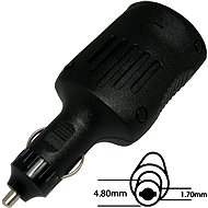36W 12V con. 4,8 x1, 7 - Car Adapter