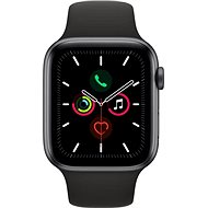 Alza NEO Service: Wearables Apple Watch Series 5 44mm Space Grey Aluminium with Black Sports Strap - Service