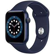 Alza NEO Service: Wearables Apple Watch Series 6 44mm Blue Aluminium with Navy Blue Sports Strap - Service