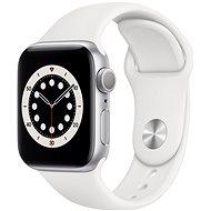 Alza NEO Service: Wearables Apple Watch Series 6 44mm Silver Aluminium with White Sports Strap - Service