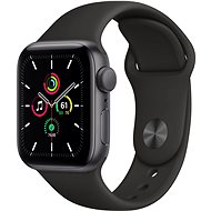 Alza NEO Service: Apple Watch SE 40mm Space Black Aluminium with Black Sports Strap - Service