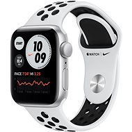 Alza NEO Service: Apple Watch Nike SE 40mm Silver Aluminium with Platinum/Black Nike Sports Strap - Service