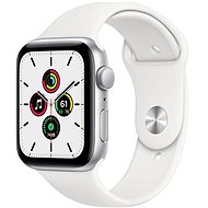 Alza NEO Service: Apple Watch SE 44mm Silver Aluminium with White Sports Strap - Service