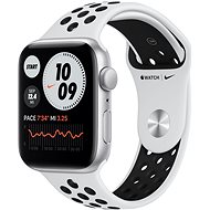 Alza NEO Service: Apple Watch Nike SE 44mm Silver Aluminium with Platinum/Black Nike Sports Strap - Service
