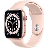 Alza NEO: Apple Watch Series 6 44mm Cellular Zlatý hliník s pískově růžovým sportovním řemínkem - Služba