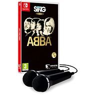 Lets Sing Presents ABBA + 2 mikrofon - Nintendo Switch - Konzol játék