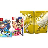 Pokemon Sword and Shield Dual Pack Steelbook Edition- Nintendo Switch - Console Game