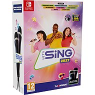 Lets Sing 2027 + 2 mikrofony - Nintendo Switch - Console Game