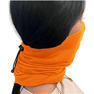 NANO scarf SPORT S orange - Scarf with Membrane