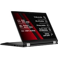 Lenovo ThinkPad L13 Yoga Gen 4 Thunder Black LTE + aktívny stylus Lenovo - Notebook