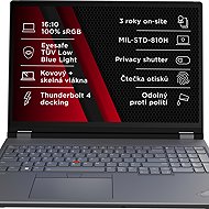 Lenovo ThinkPad P16 Gen 2 Storm Grey/Villi Black - Laptop