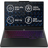 Repasované - Lenovo Legion Pro 7 16IAX10H Eclipse Black kovový - Gaming Laptop
