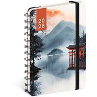 NOTIQUE spiral 18 months Petito - Japan 2025/2026, 13 x 18 cm - Planner