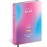 NOTIQUE school pink (September 2025 - December 2026), 9,8 x 14,5 cm - Planner