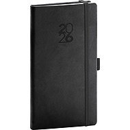 NOTIQUE Aprint Top 2026 pocket, black, 9 x 15.5 cm - Planner