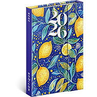 NOTIQUE weekly magnetic Lemon 2026, 11 x 16 cm - Planner