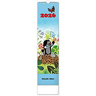 NOTIQUE Mole - Mole 2026, 12 x 48 cm - Wall Calendar