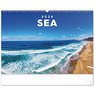 NOTIQUE Sea 2026, 48 x 33 cm - Wall Calendar