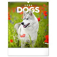 NOTIQUE Wall calendar Dogs 2026, 30 x 34 cm - Wall Calendar