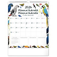 NOTIQUE Planer Animalium 2026, 30 x 34 cm - Wandkalender