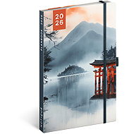 NOTIQUE Planbook diary/notebook Japan 2026, 13 x 21 cm - Planner