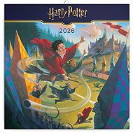 NOTIQUE Harry Potter 2026 notebook, 30 x 30 cm - Wall Calendar