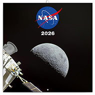 NOTIQUE NASA 2026 notebook, 30 x 30 cm - Wall Calendar