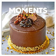 NOTIQUE Sweet Moments 2026 notebook, 30 x 30 cm - Wall Calendar