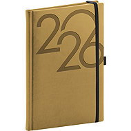 NOTIQUE Ajax 2026 weekly, gold, 15 x 21 cm - Planner
