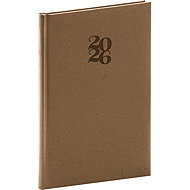 NOTIQUE Essenza 2026 weekly, walnut, 15 x 21 cm - Planner