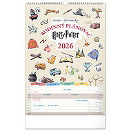 NOTIQUE family planner Harry Potter 2026, 33 x 46 cm - Wall Calendar