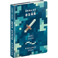 NOTIQUE Školní Gamer (září 2026 – prosinec 2027), 9,8 x 14,5 cm - Planner